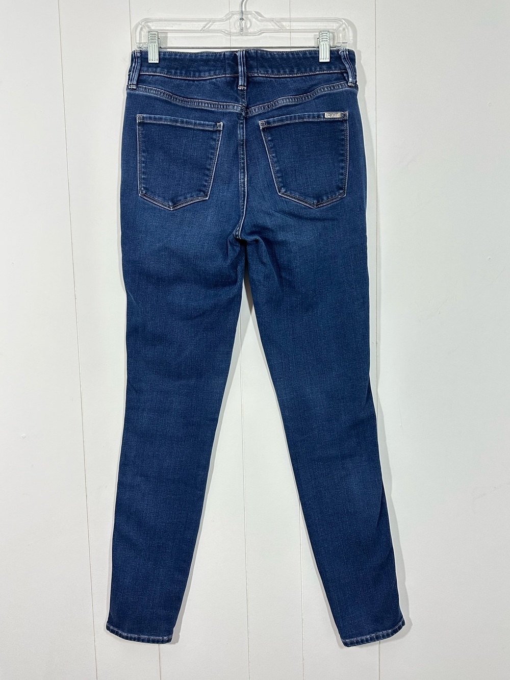 White House Black Market Womens Cashmere Denim High Rise Skinny Sz 6 Long Jeans - Picture 4 of 12